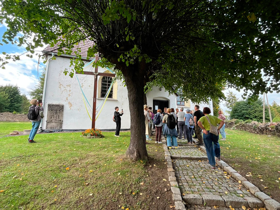 Fotorelacja z wycieczki do Zagórza Śląskiego dla Stowarzyszenia Przyjaciół Muzeum Narodowego we Wrocławiu