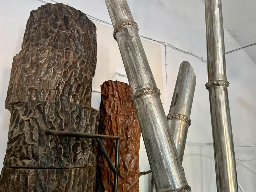 Fotorelacja ze spotkania w pracowni Anny i Huberta Bujaków dla Stowarzyszenia Przyjaciół Muzeum Narodowego we Wrocławiu