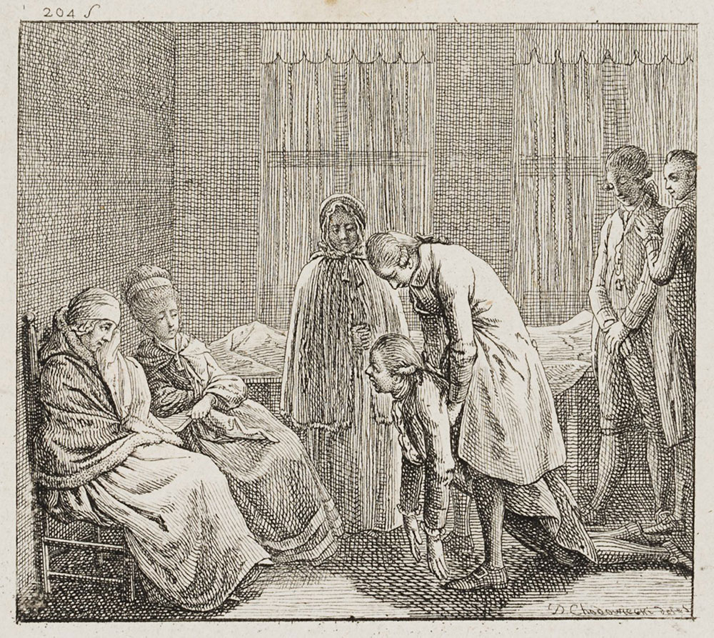 Daniel Chodowiecki, ilustracja [w:] Johann Jakob Dusch, Geschichte Karl Ferdiners, Breslau 1779