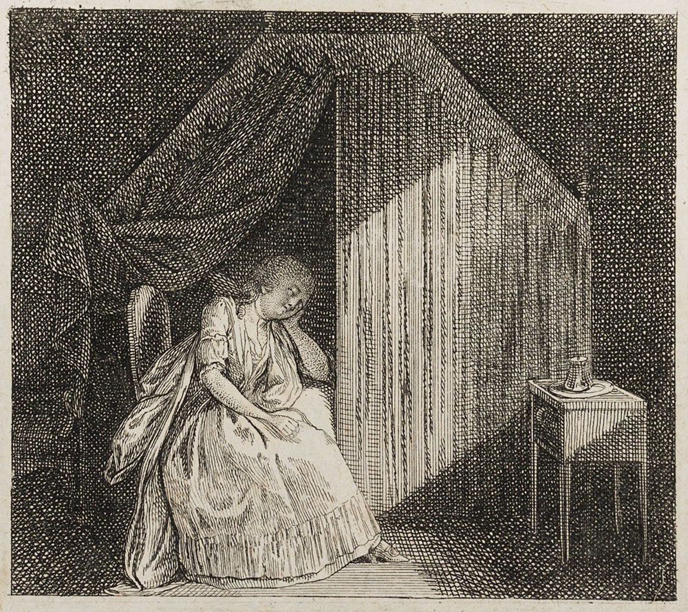Daniel Chodowiecki, ilustracja [w:] Johann Jakob Dusch, Geschichte Karl Ferdiners, Breslau 1779