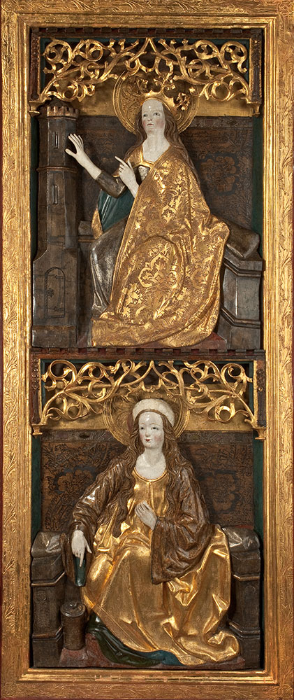 Mistrz Zaśnięcia Marii, Kwatera ołtarzowa ze św. Barbarą, Poliptyk Zaśnięcia Marii, 1492