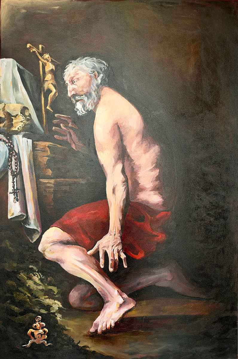 Zuzanna Szymanek, Św. Hieronim w pustelni