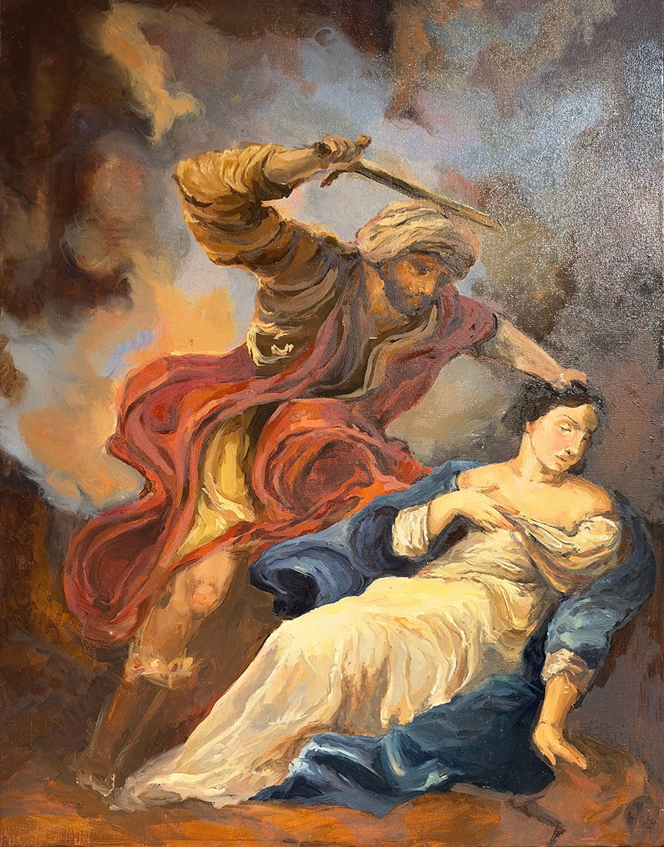 Olga Citak, Ścięcie św. Barbary