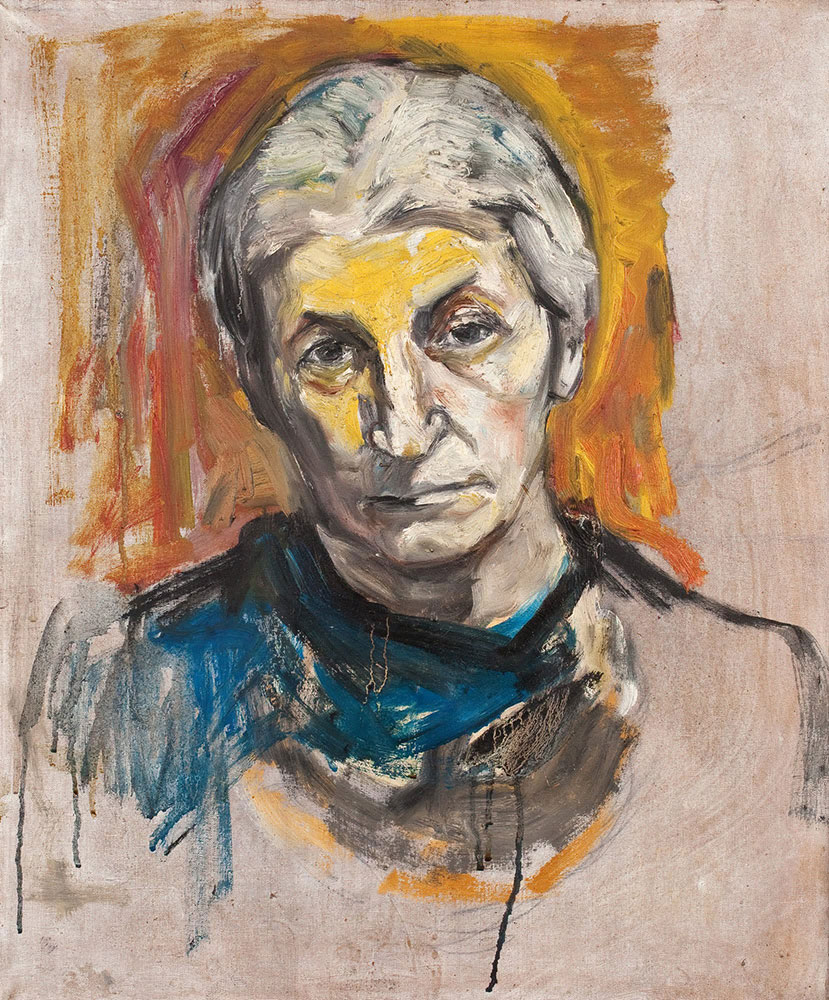 Waldemar Cwenarski, Portret matki, 1953