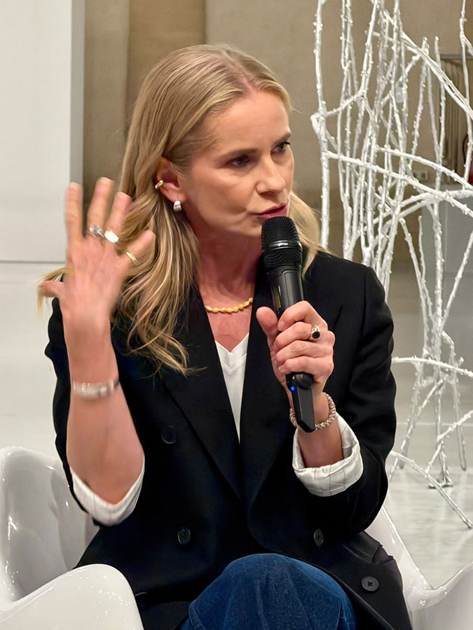 Magdalena Cielecka w Pawilonie Czterech Kopuł