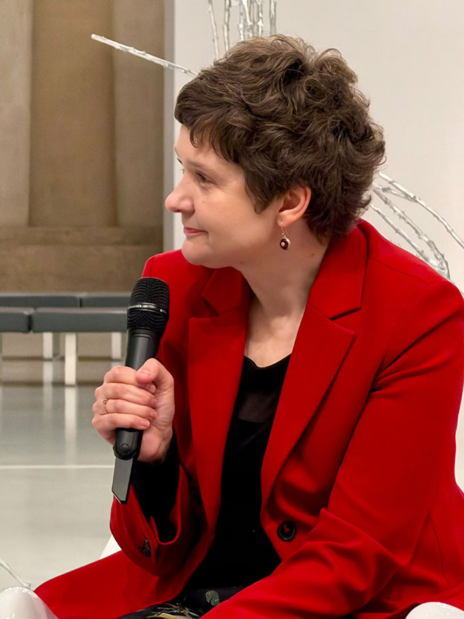 Magdalena Cielecka w Pawilonie Czterech Kopuł