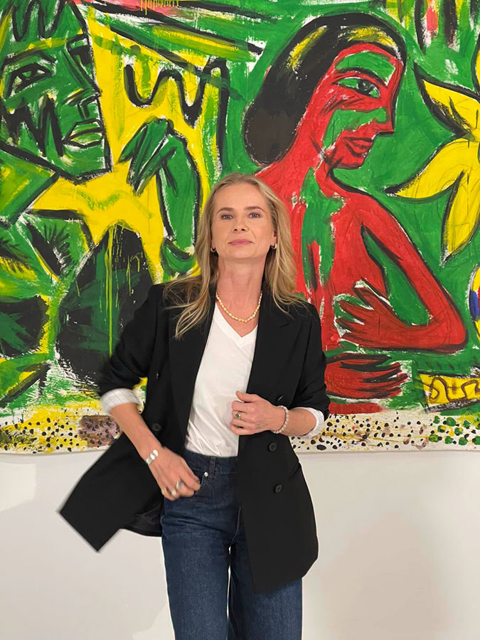 Magdalena Cielecka w Pawilonie Czterech Kopuł