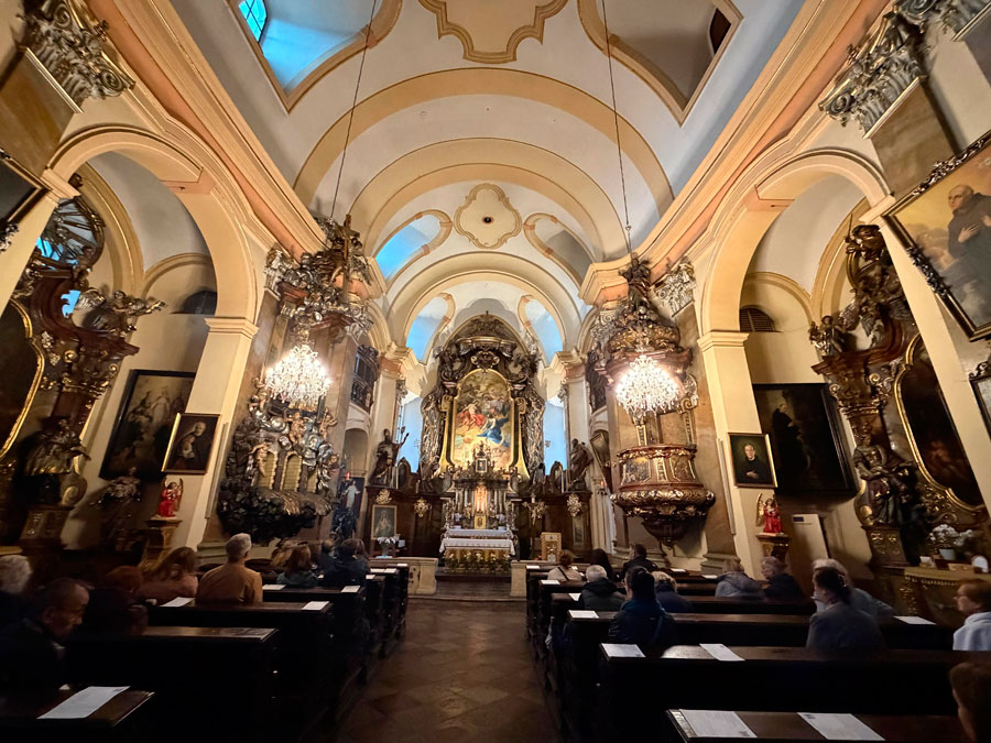 Fotorelacja z oprowadzania w kościele pw. Trójcy Przenajświętszej we Wrocławiu dla Stowarzyszenia Przyjaciół Muzeum Narodowego we Wrocławiu
