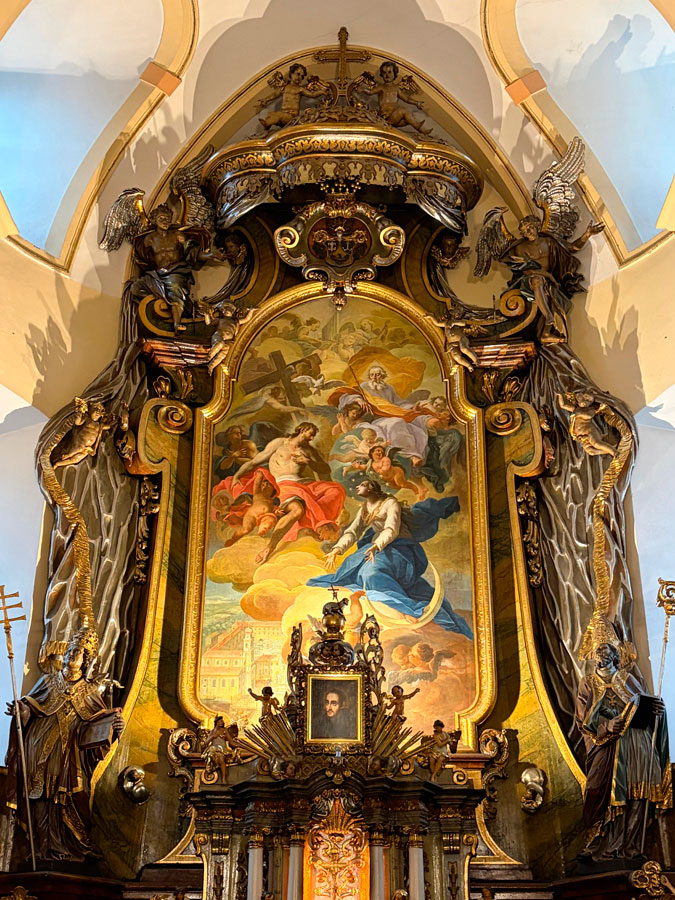 Fotorelacja z oprowadzania w kościele pw. Trójcy Przenajświętszej we Wrocławiu dla Stowarzyszenia Przyjaciół Muzeum Narodowego we Wrocławiu