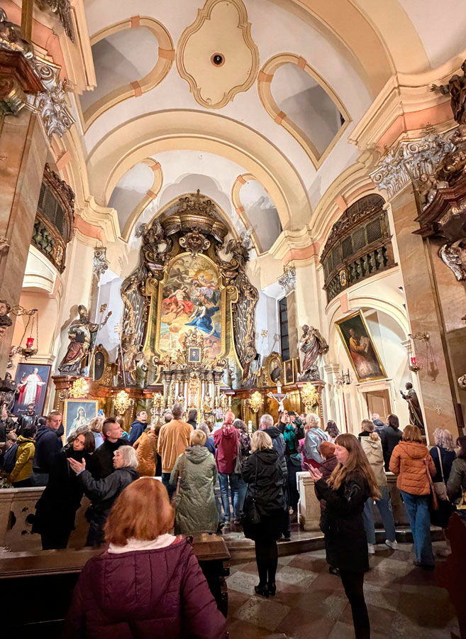 Fotorelacja z oprowadzania w kościele pw. Trójcy Przenajświętszej we Wrocławiu dla Stowarzyszenia Przyjaciół Muzeum Narodowego we Wrocławiu
