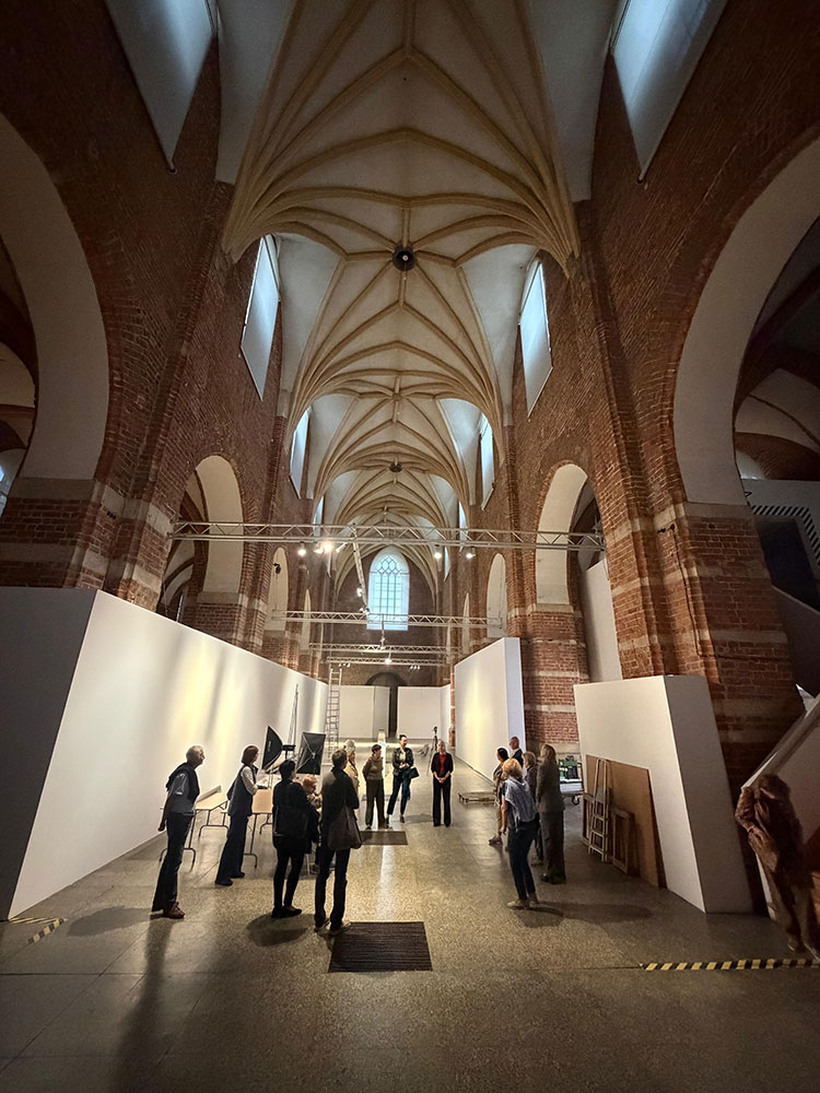 Fotorelacja z oprowadzania kuratorskiego w Muzeum Architektury dla Stowarzyszenia Przyjaciół Muzeum Narodowego we Wrocławiu
